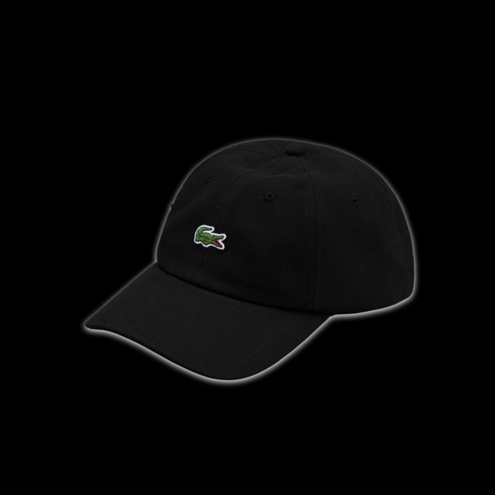 SUPREME x LACOSTE pique 6 - panel hat - Picture 1 of 9